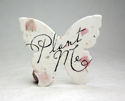 large printed butterfly