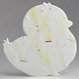 7s safflower seed paper chick shape