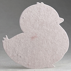35s light pink seed paper chick shape