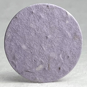 seed paper circle shapes