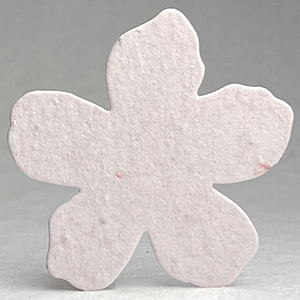 35s pink seed paper flower shape 