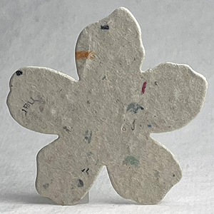 47s junk mail seed paper flower shape 
