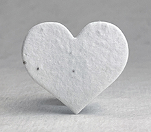 seed paper hearts