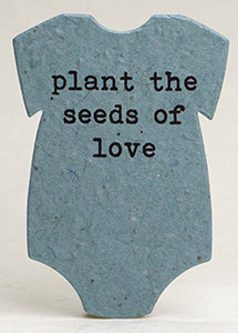 seed paper onesie shapes