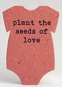 seed paper onesie shapes