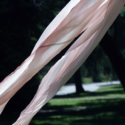 blush bouquet silk ribbon